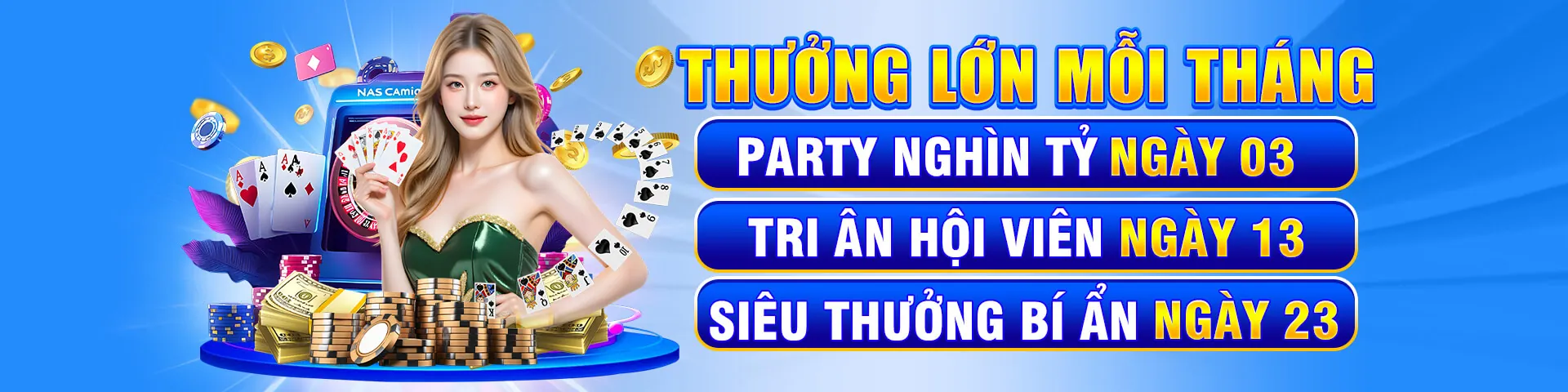Sòng Bạc Trực Tuyến Sumvip với người chia bài thật